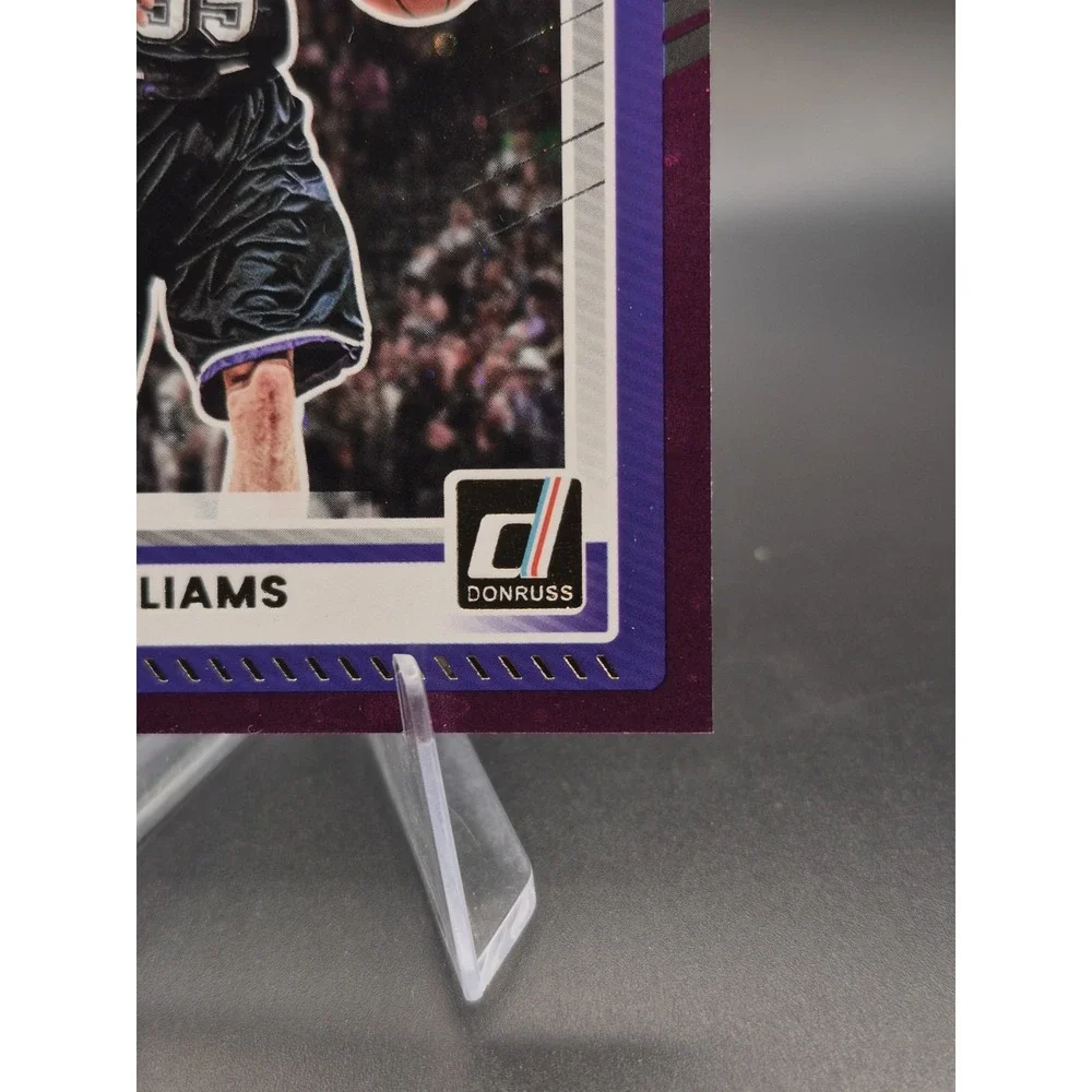 2025-26 Panini Donruss Jason Williams #176 Purple Cosmos /275 Sacramento Kings